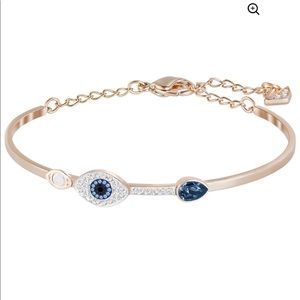 Swarovski duo evil eye bracelet